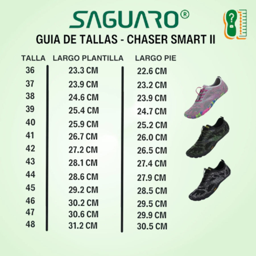 Guía de tallas del producto