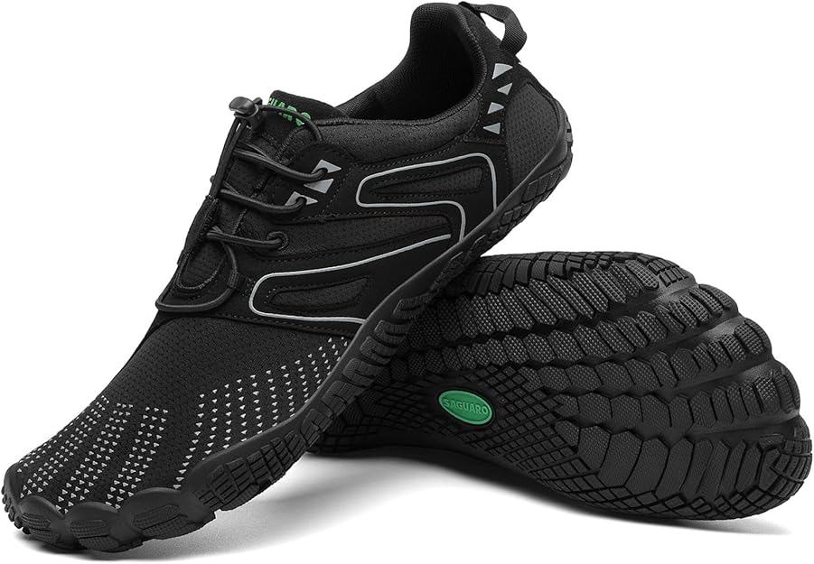 Saguaro - Zapatillas Vitality IV Barefoot - Negro