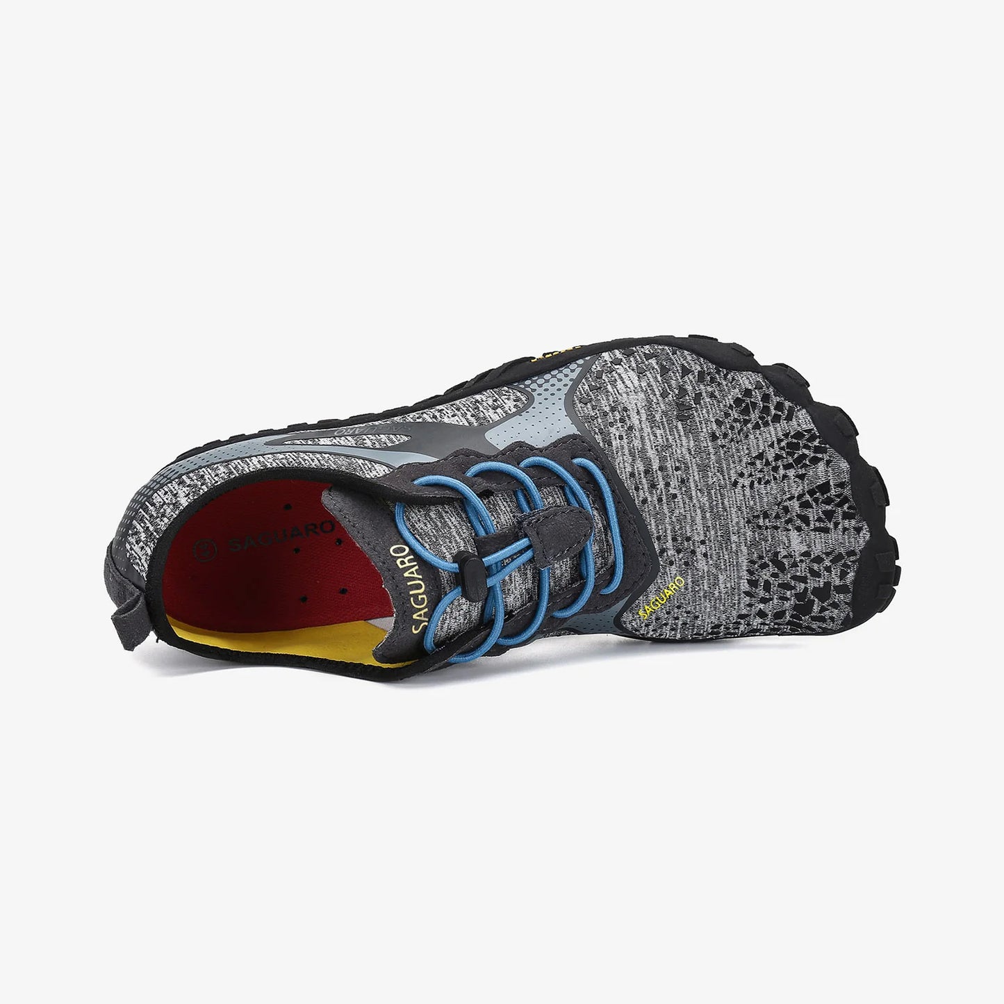 Saguaro - Zapatilla Chaser Fast I Barefoot Sport Shoes - Gris