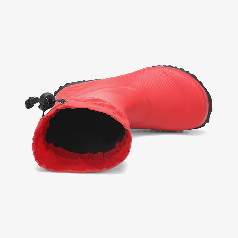 Saguaro - Bota Lluvia Barefoot Brisk Ⅰ - Rojo