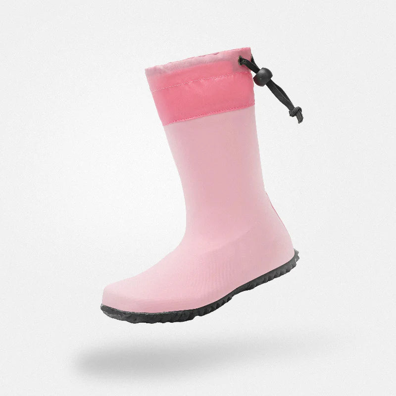Saguaro - Bota Niños Lluvia Barefoot Brisk Ⅰ - Rosa