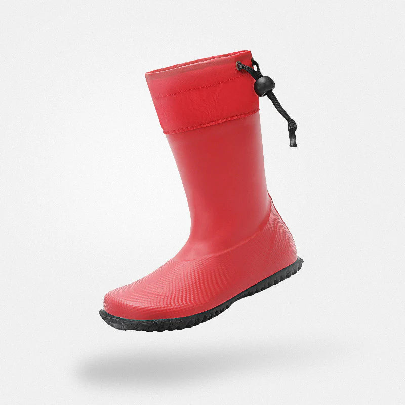Saguaro - Bota Niños Lluvia Barefoot Brisk Ⅰ - Rojo