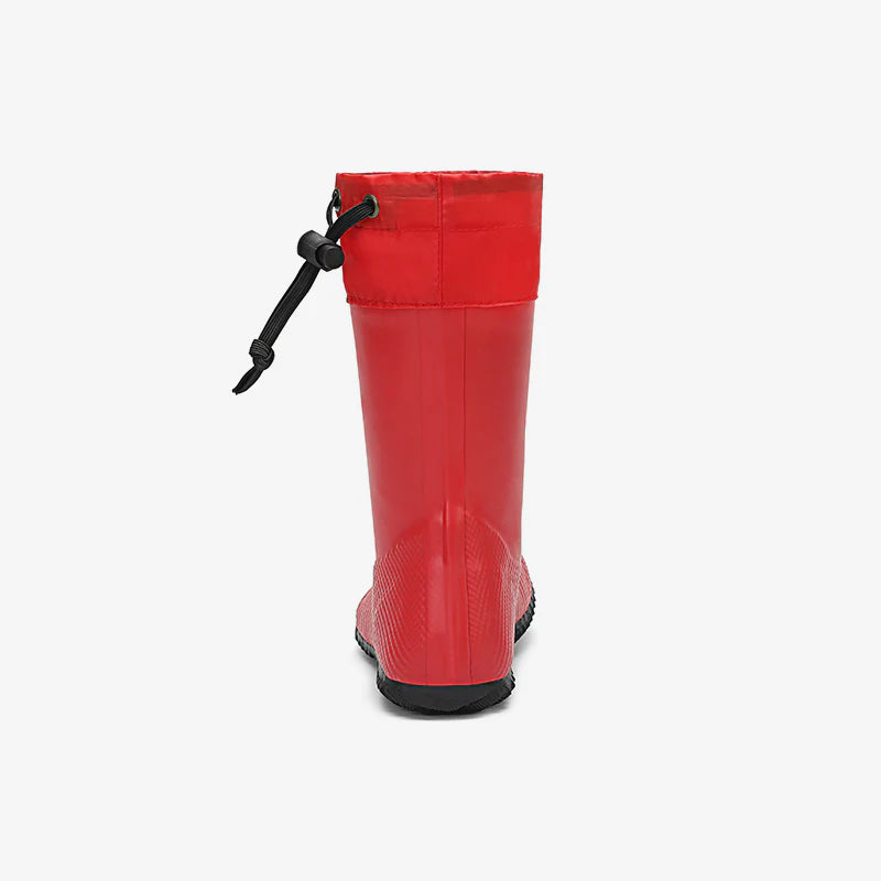 Saguaro - Bota Niños Lluvia Barefoot Brisk Ⅰ - Rojo