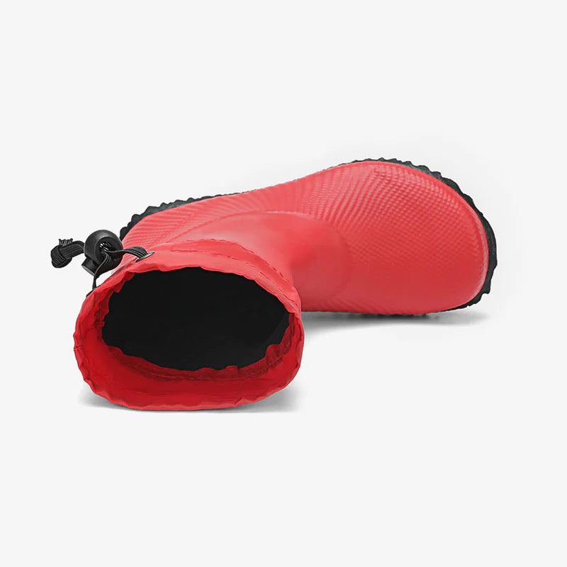 Saguaro - Bota Niños Lluvia Barefoot Brisk Ⅰ - Rojo