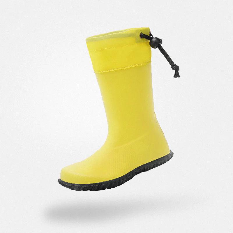 Saguaro - Bota Niños Lluvia Barefoot Brisk Ⅰ - Amarillo