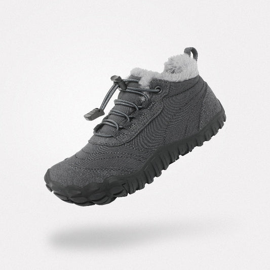 Saguaro - Zapatilla Invierno Niños Barefoot Will II - Gris Oscuro