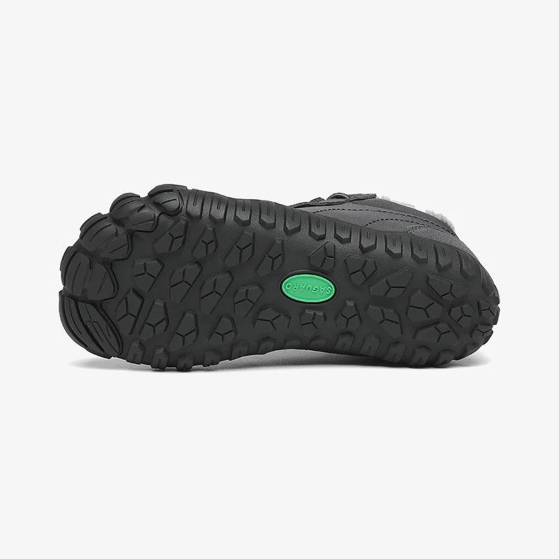 Saguaro - Zapatilla Invierno Niños Barefoot Will II - Gris Oscuro