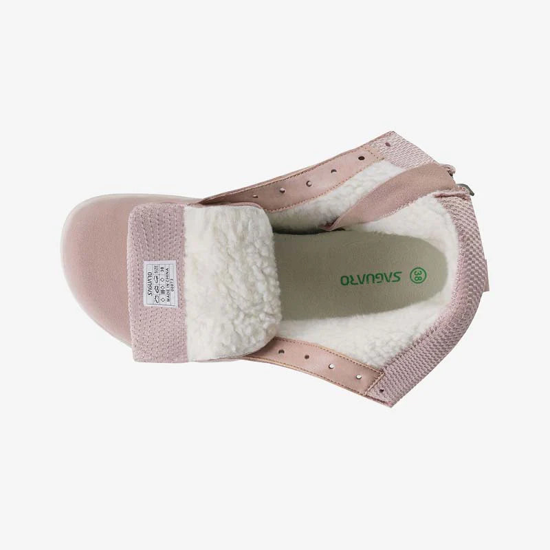Saguaro - Bota de Invierno Barefoot Ambition II - Rosa