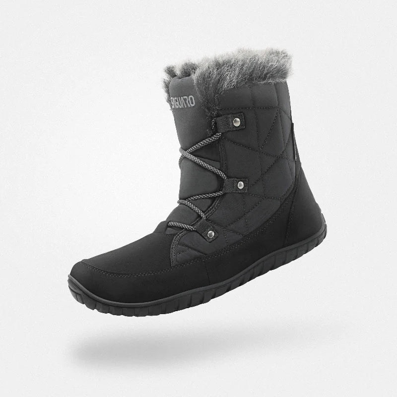 Saguaro - Bota Invierno Barefoot Rise I - Negro