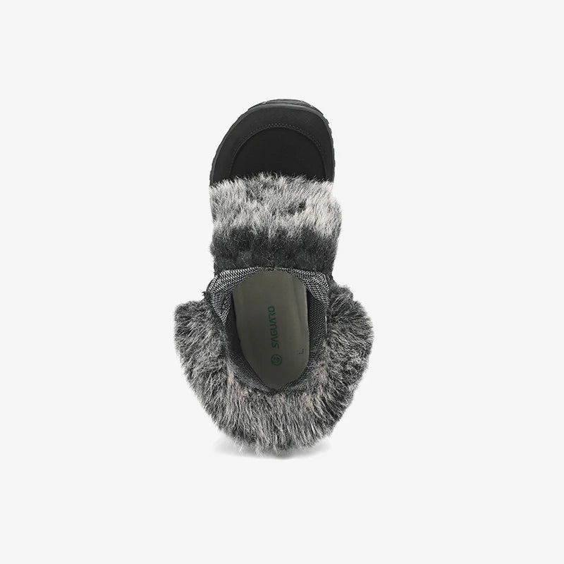 Saguaro - Bota Invierno Barefoot Rise I - Negro