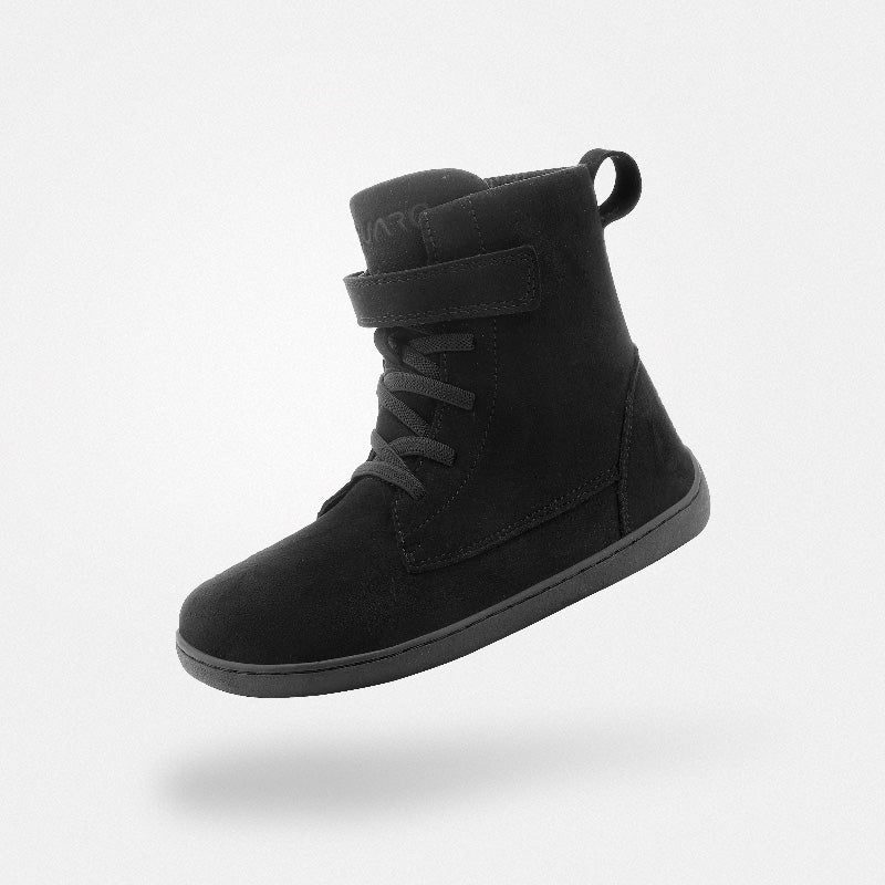 Saguaro - Bota de Invierno Niños Barefoot Ambition Ⅰ - Negro