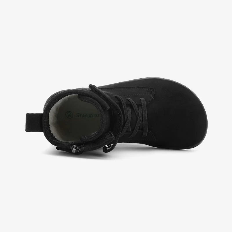 Saguaro - Bota de Invierno Niños Barefoot Ambition Ⅰ - Negro