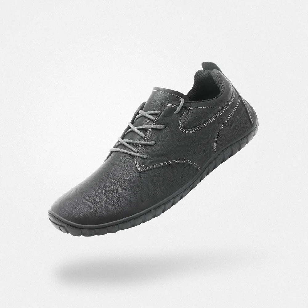 Saguaro - Zapatilla Casual Vintage Barefoot - Negro