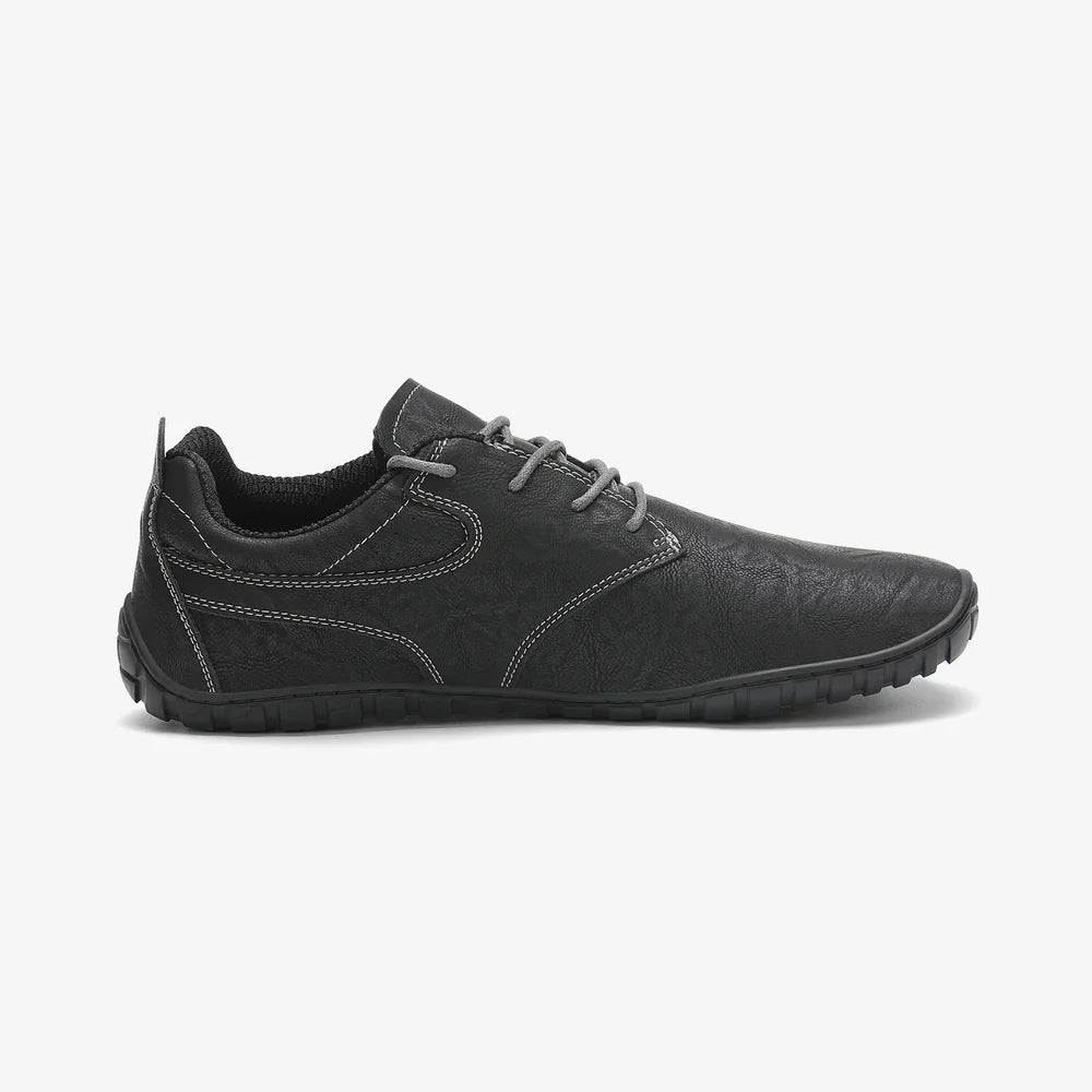 Saguaro - Zapatilla Casual Vintage Barefoot - Negro