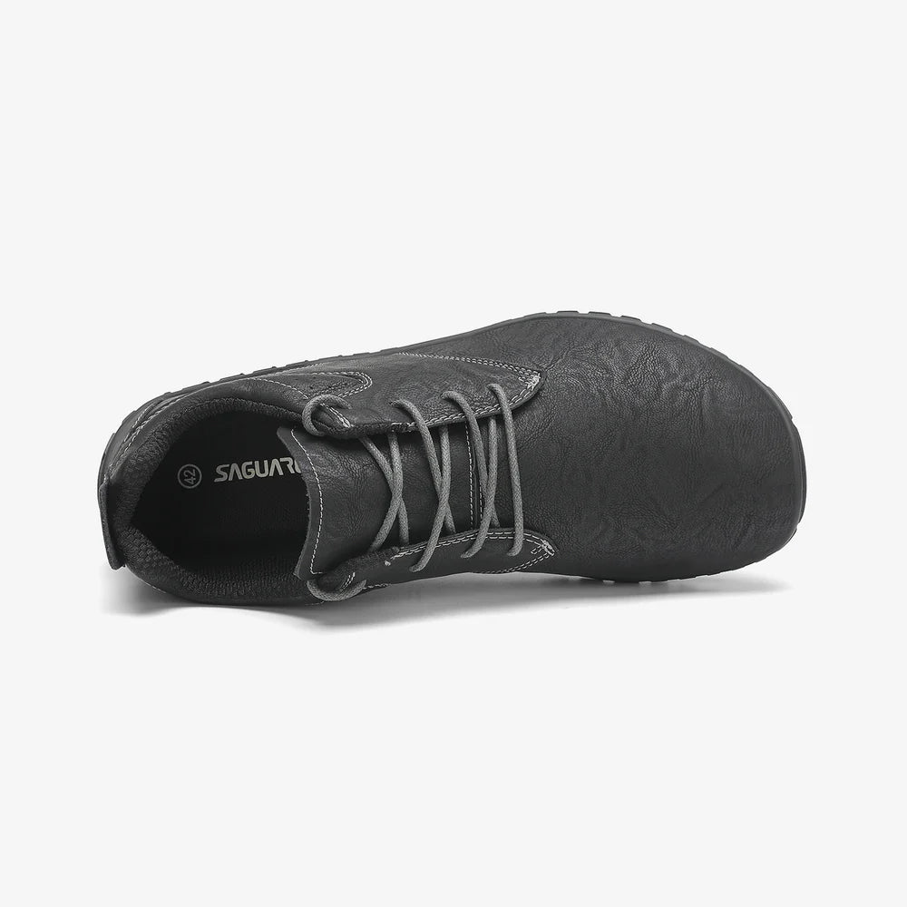 Saguaro - Zapatilla Casual Vintage Barefoot - Negro