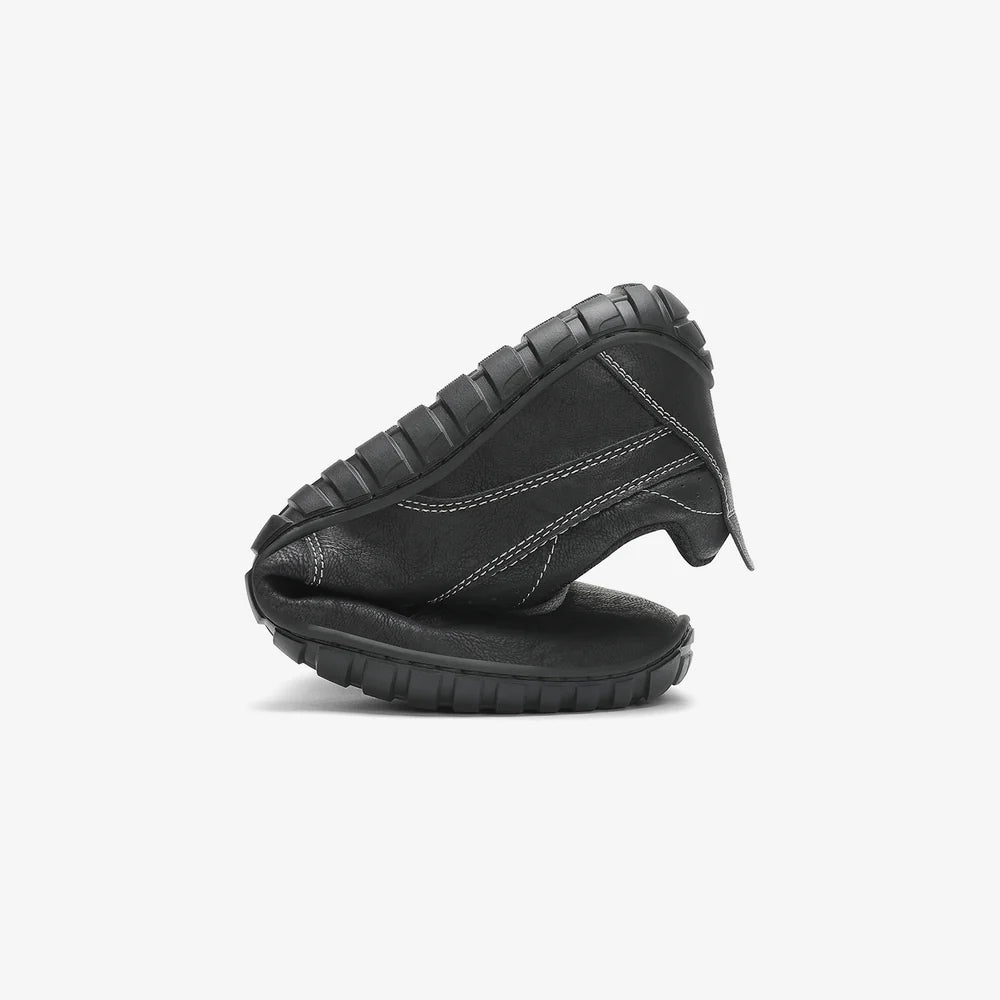 Saguaro - Zapatilla Casual Vintage Barefoot - Negro