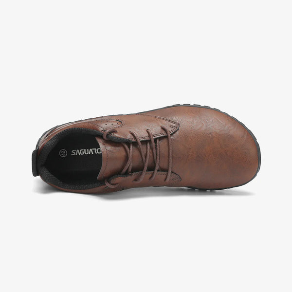 Saguaro - Zapatilla Casual Vintage Barefoot - Marrón