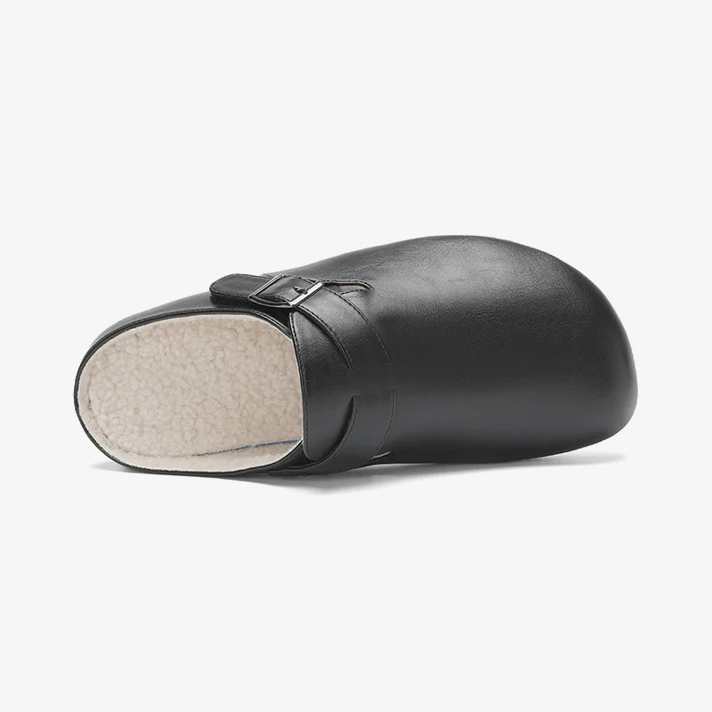 Saguaro - Pantufla de Invierno Barefoot Serene Ⅰ c/forro polar - Negro