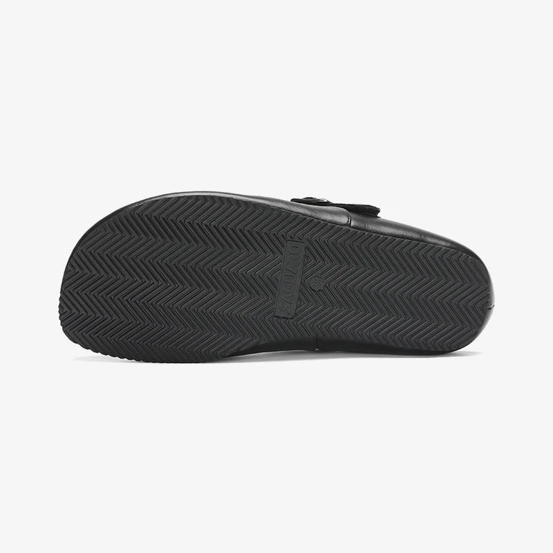 Saguaro - Pantufla de Invierno Barefoot Serene Ⅰ c/forro polar - Negro