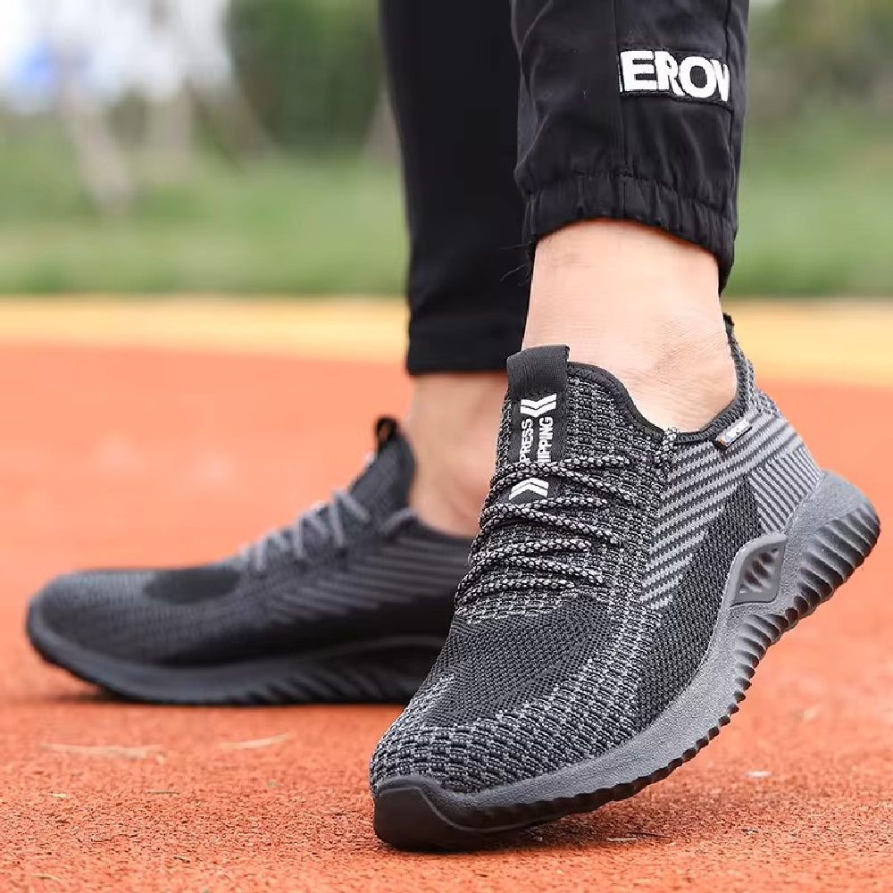 Saguaro - Zapatos de seguridad para hombre, calzado de trabajo, transpirable