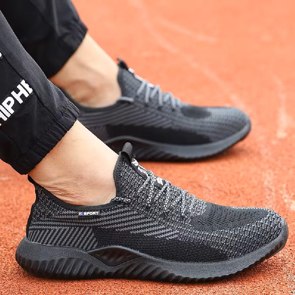 Saguaro - Zapatos de seguridad para hombre, calzado de trabajo, transpirable