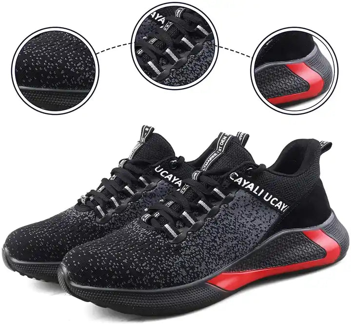 Saguaro - Zapatos de trabajo unisex, calzado de seguridad
