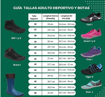 Saguaro - Zapatilla Niños Kid Agile II Barefoot - Negro