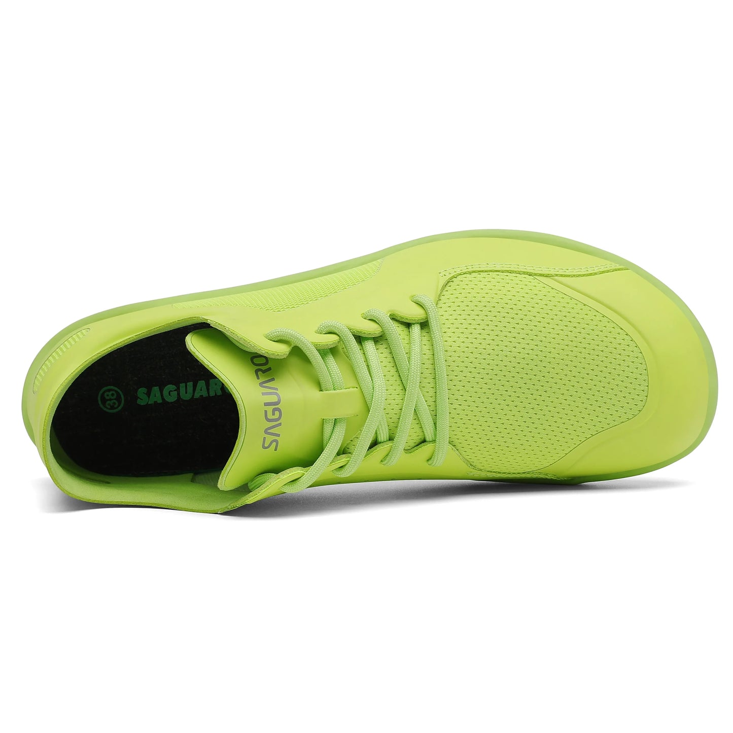 Saguaro - Zapatillas Wish II Barefoot Casual Shoes - Verde Fluor