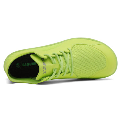 Saguaro - Zapatillas Wish II Barefoot Casual Shoes - Verde Fluor