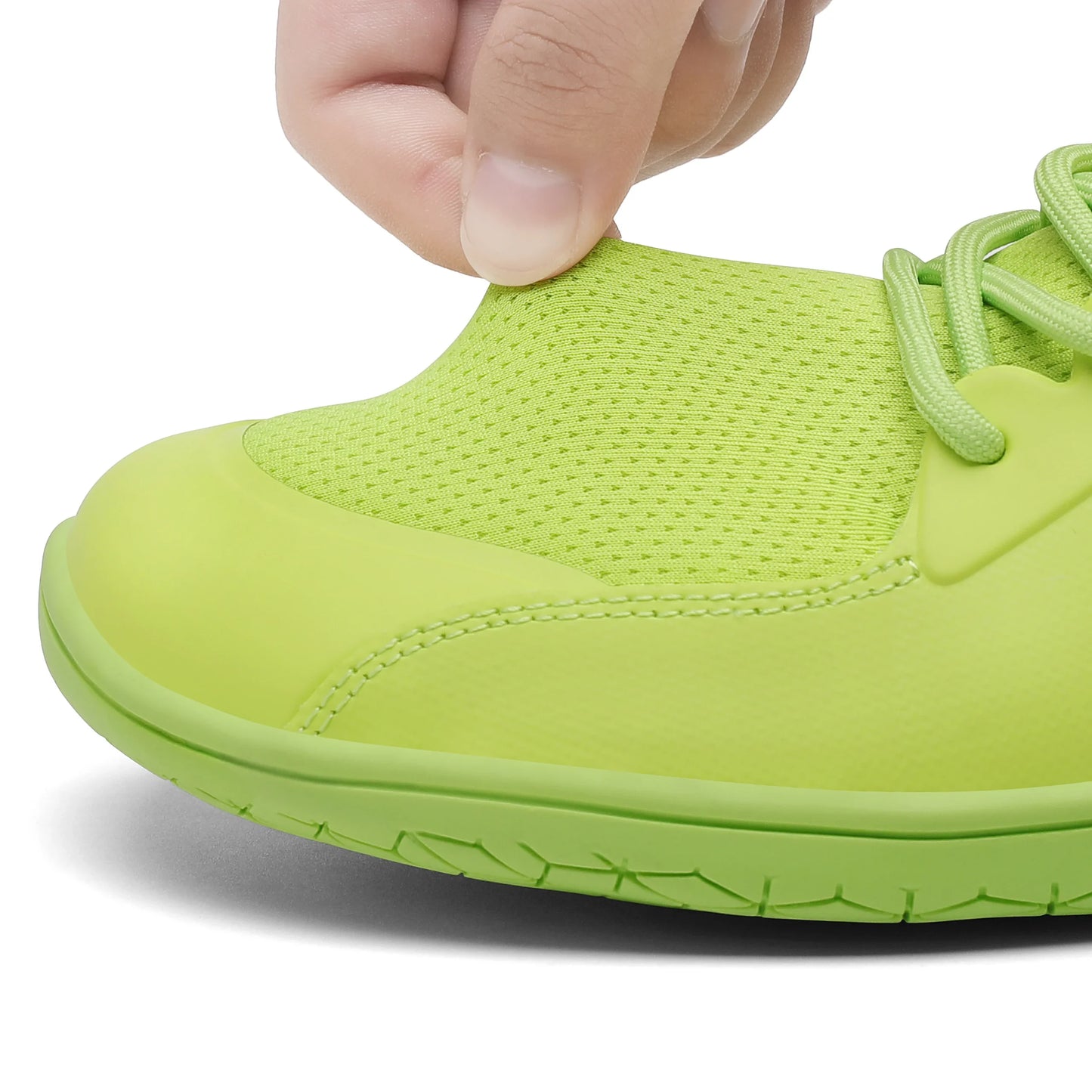 Saguaro - Zapatillas Wish II Barefoot Casual Shoes - Verde Fluor
