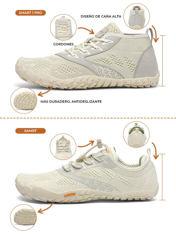 Saguaro - Zapatilla Smart I Pro Barefoot Shoes - Beige