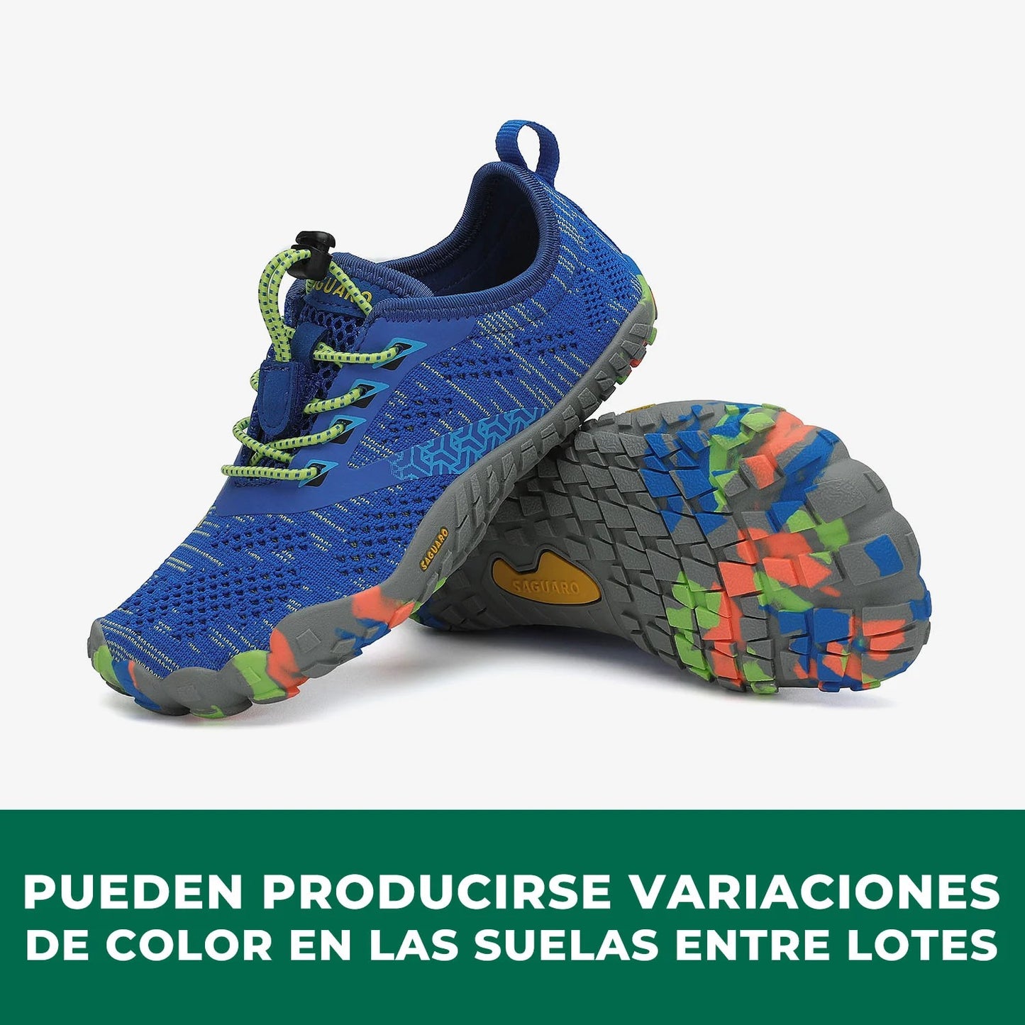 Saguaro - Zapatillas Niños Smart I Barefoot - Azul