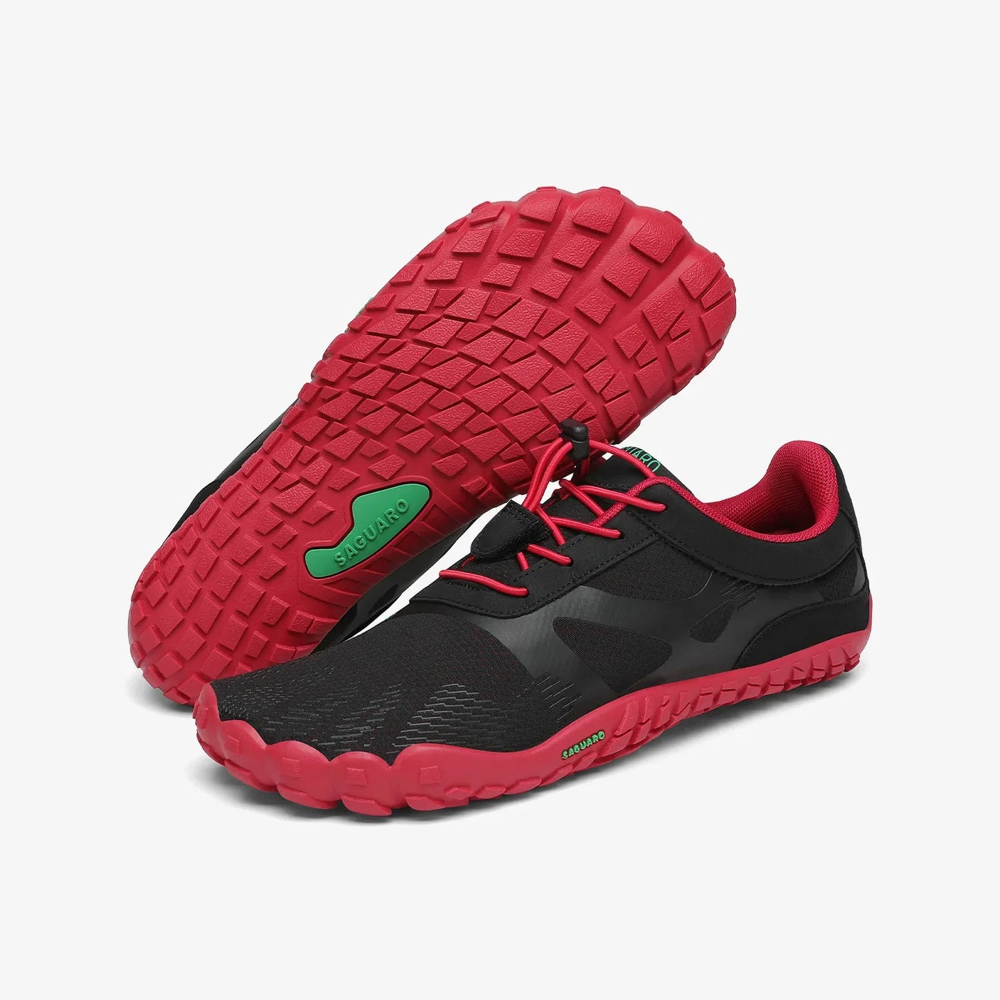 Saguaro - Zapatilla Barefoot Chaser Vitality III - Rojo