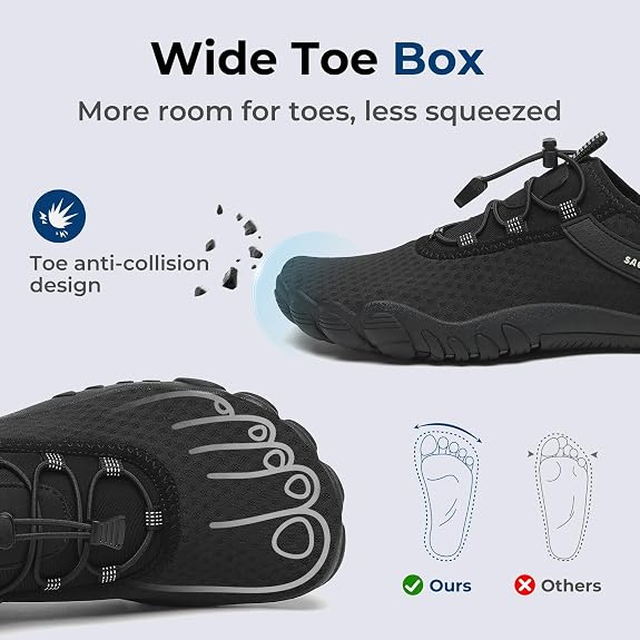 Saguaro - Zapatilla de agua de secado rápido aquashoes - Negro