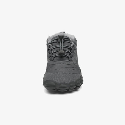 Saguaro - Zapatilla Invierno Niños Barefoot Will II - Gris Oscuro