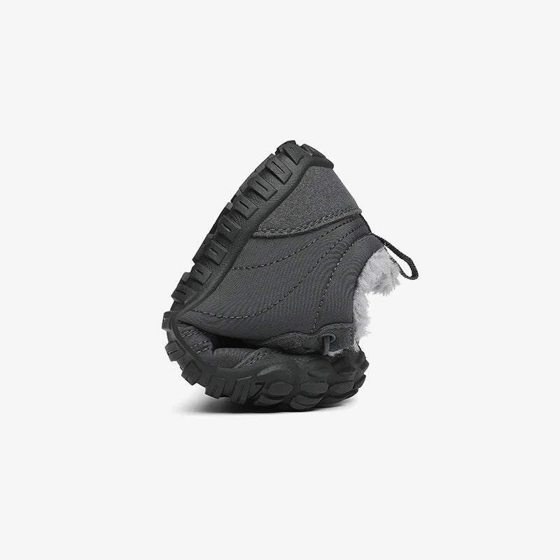 Saguaro - Zapatilla Invierno Niños Barefoot Will II - Gris Oscuro