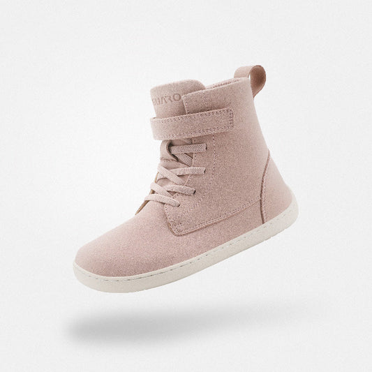 Saguaro - Bota de Invierno Niños Barefoot Ambition Ⅰ - Rosa
