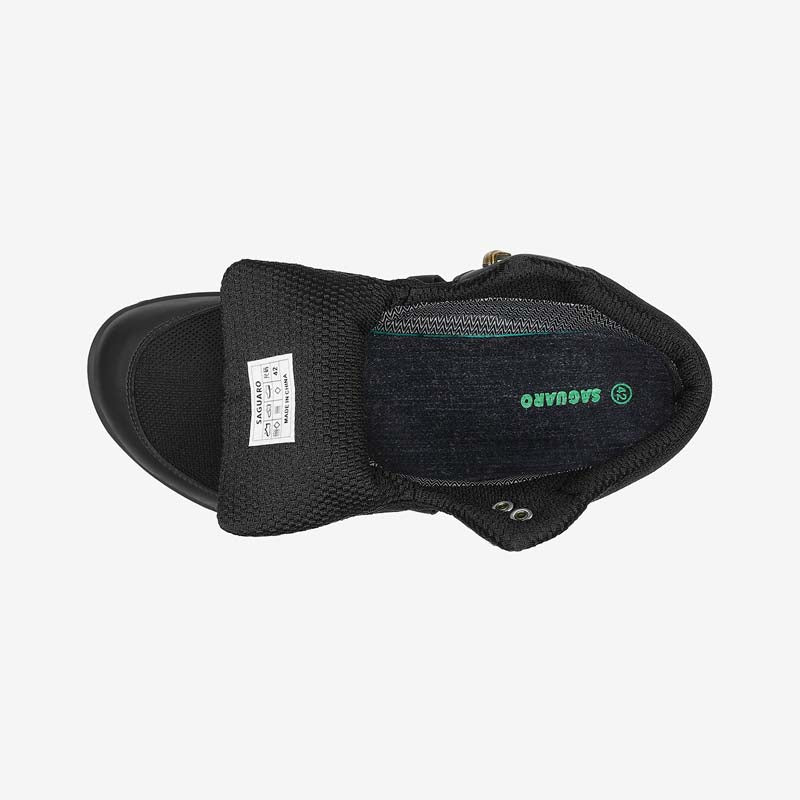 Saguaro - Zapatilla Brave I Barefoot WaterProof - Negro