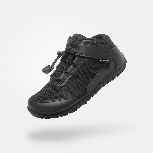Saguaro - Zapatillas Barefoot Niños Brave I - Negro