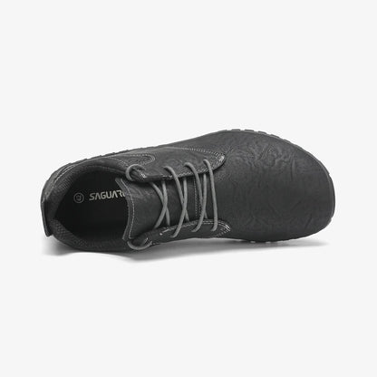 Saguaro - Zapatilla Casual Vintage Barefoot - Negro