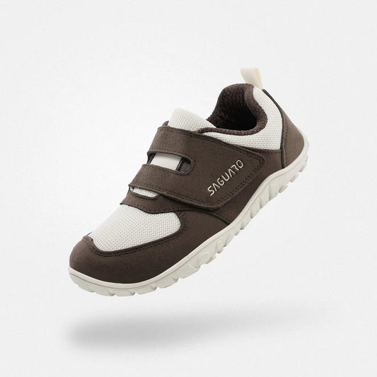 Saguaro - Zapatillas Barefoot niños Cocoa Ⅰ - Marrón