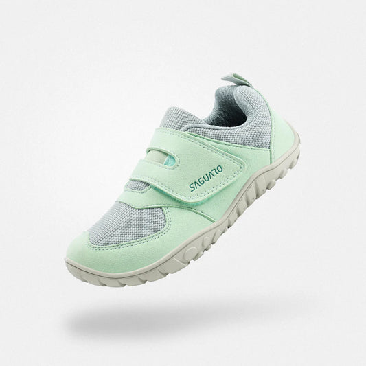 Saguaro - Zapatillas Barefoot niños Cocoa Ⅰ- Verde