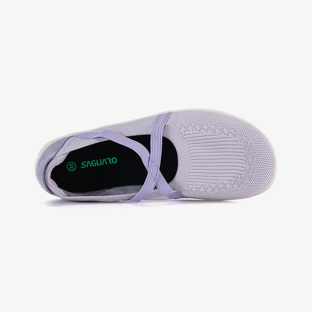 Saguaro - Zaparilla Giselle I Barefoot Ballet Flat - Morado