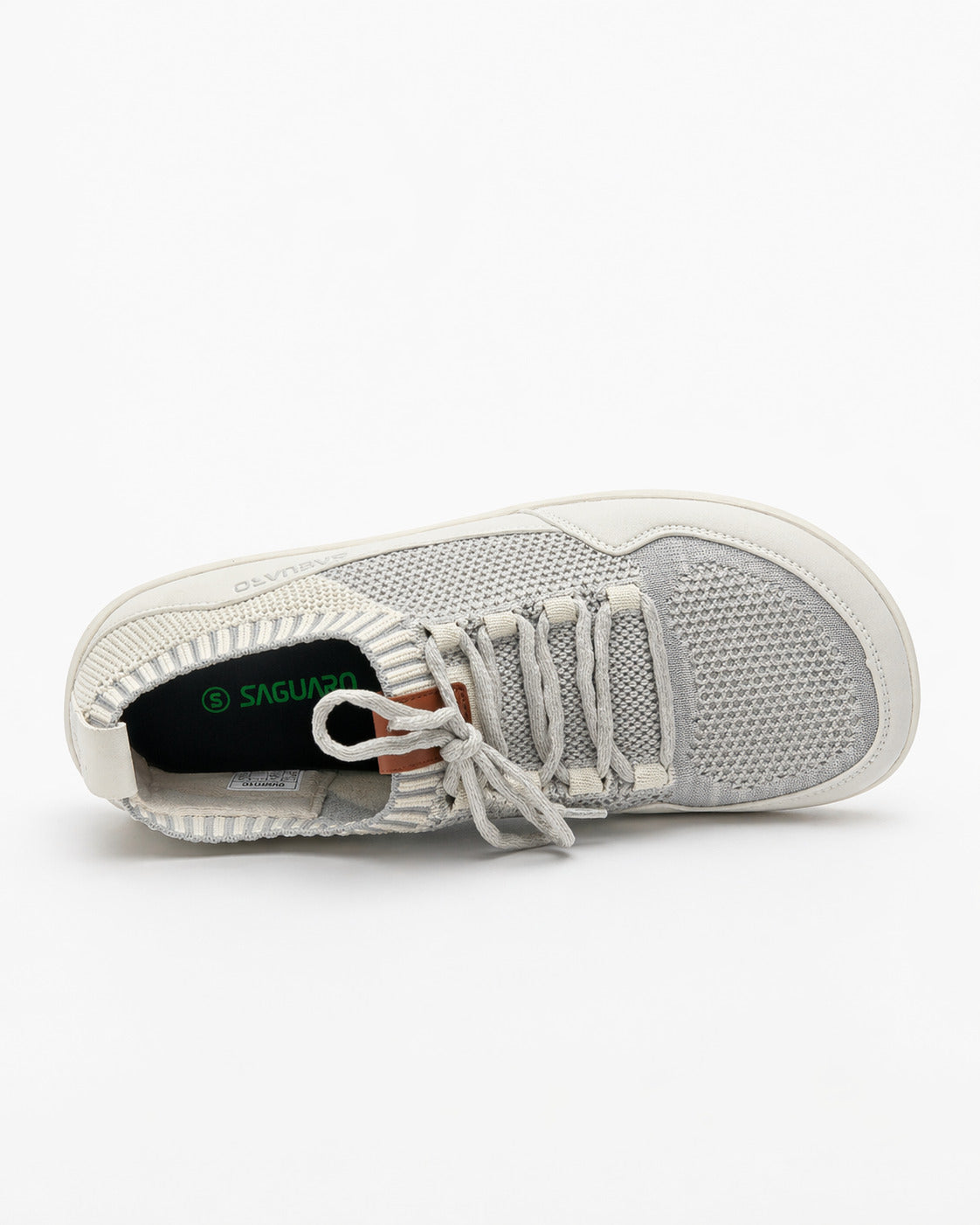 Saguaro - Zapatilla para correr punta ancha Barefoot - Blanco
