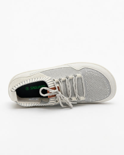 Saguaro - Zapatilla para correr punta ancha Barefoot - Blanco