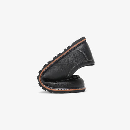 Saguaro - Zapato Men's StitchⅠ- Casual Leather Shoes - Negro