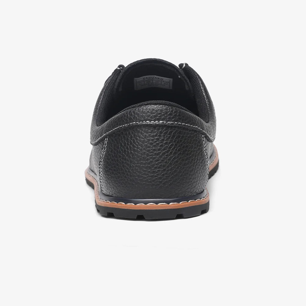 Saguaro - Zapato Men's StitchⅠ- Casual Leather Shoes - Negro