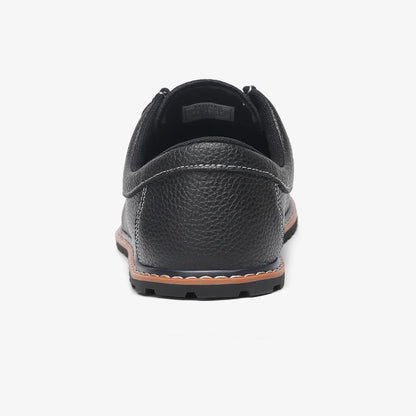 Saguaro - Zapato Men's StitchⅠ- Casual Leather Shoes - Negro