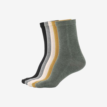 Saguaro - Set de medias sin costuras para los dedos del pie - 5 pares