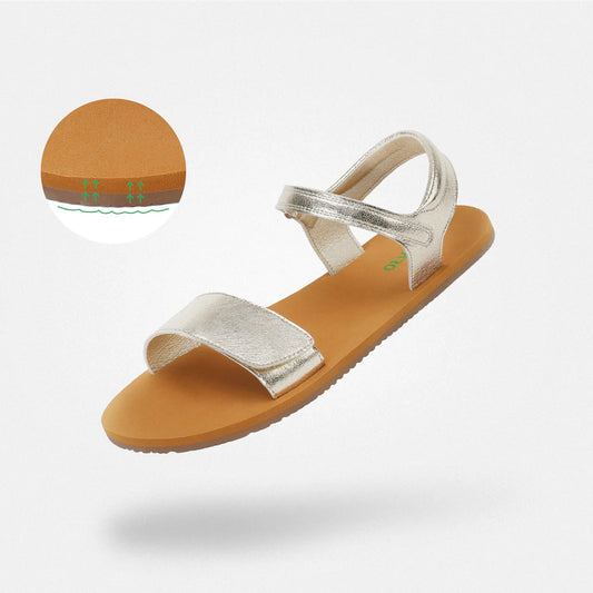 Saguaro - Sandalias Glow I Barefoot - Dorado